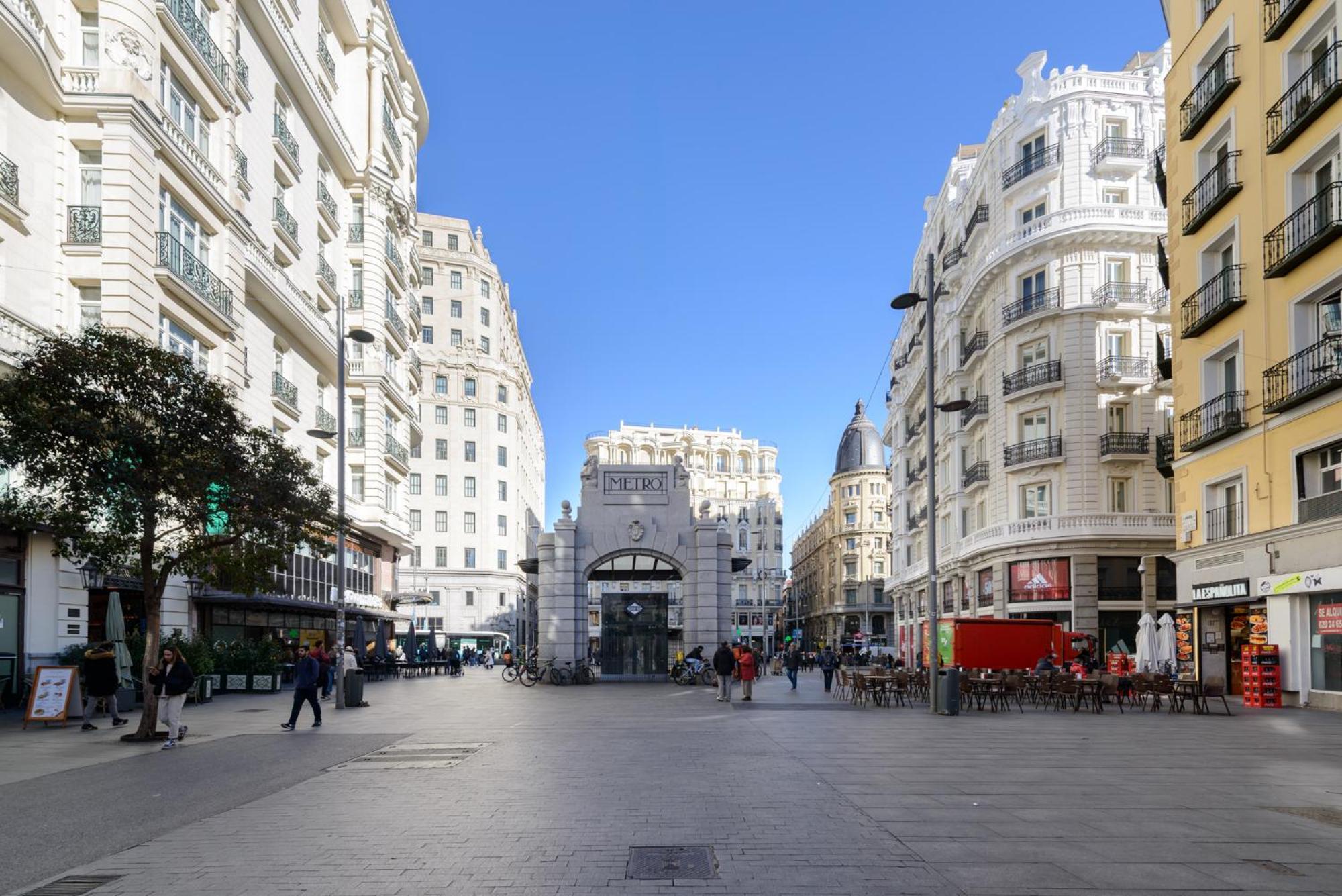 Gran Via-Sol Spacious Apartment 3 Bedrooms & 2 Wcs Madrid Luaran gambar